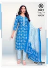Naya Andaaz Vol 18 by Deeptex Printed Kurti With Pant Dupatta